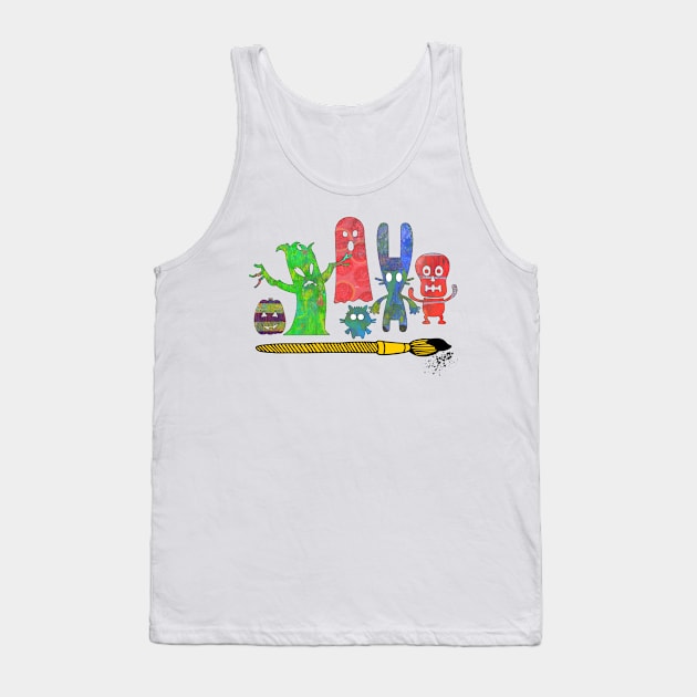 Boo Crew Tank Top by yaywow